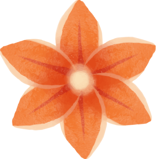 Hoa, hoa lá, flower, màu nước, watercolor 3