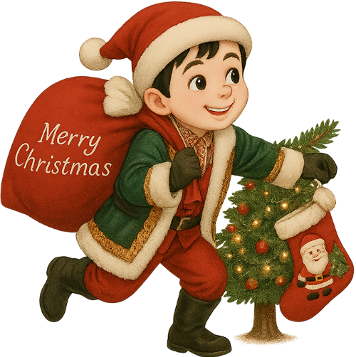 Chàng trai, vui vẻ, đàn ông, túi quà, cây thông giáng sinh, bít tất giáng sinh, giáng sinh, mũ giáng sinh, boy, happy, man, gift bag, christmas tree, christmas stocking, christmas, christmas hat