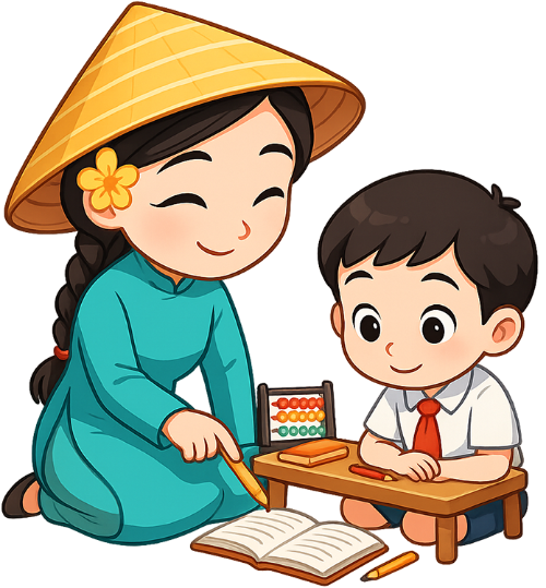Phụ nữ, Việt Nam, dạy con, giáo dục, woman, teach, education