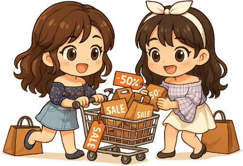 Cô gái, mua hàng, phụ nữ, xe đẩy, túi quà, girl, purchasing, woman, shopping cart, gift bag
