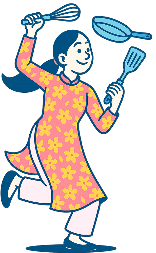 Cô gái, nhảy múa, phụ nữ, chảo, xẻng, dụng cụ nấu ăn, girl, dancing, woman, pan, spatula, cooking utensils