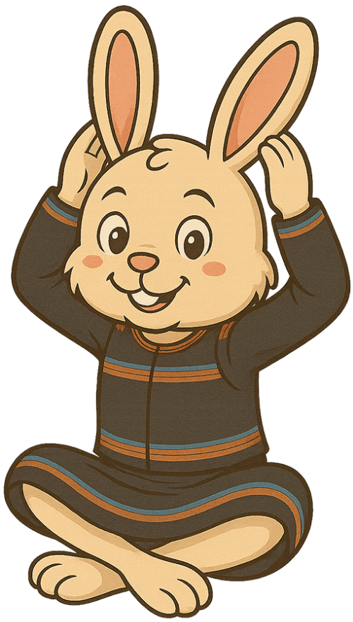 Thỏ, vuốt tai, trang phục dân tộc, dễ thương, rabbit, stroking ears, ethnic costume, cute