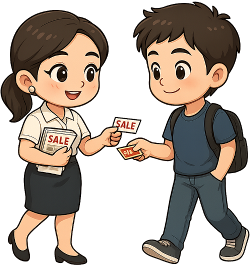 Cô gái, bán hàng, phụ nữ, quảng cáo, chàng trai, girl, selling, woman, advertisement, young man
