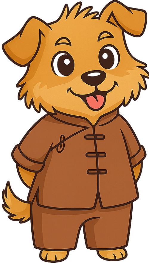 Chó, đứng, vui vẻ, dễ thương, dog, standing, cheerful, cute