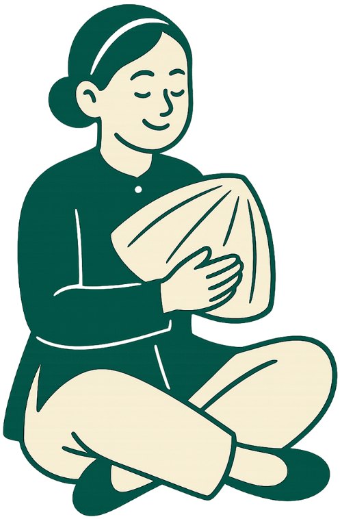 Cô gái, ngồi, phụ nữ, vui vẻ, nón lá, girl, sitting, woman, cheerful, conical hat