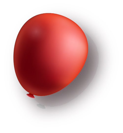 Bong bóng, bóng, balloon, bong bóng màu đỏ, red balloon, shape