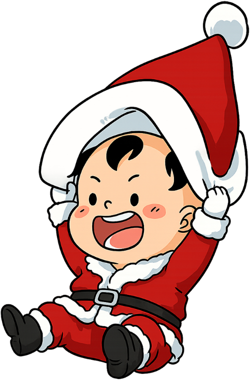 Cậu bé, vui vẻ, chàng trai, giáng sinh, trang phục giáng sinh, mũ giáng sinh, túi quà giáng sinh, boy, cheerful, young man, christmas, christmas outfit, santa hat, christmas gift bag