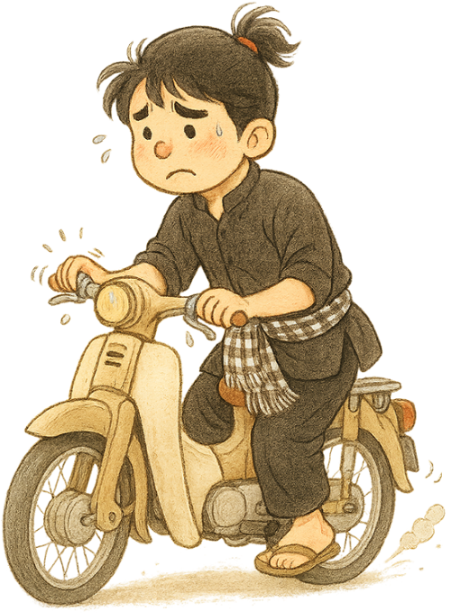Chàng trai, lái xe, đàn ông, xe máy, mệt mỏi, run rẩy, young man, driving, man, motorbike, tired, trembling