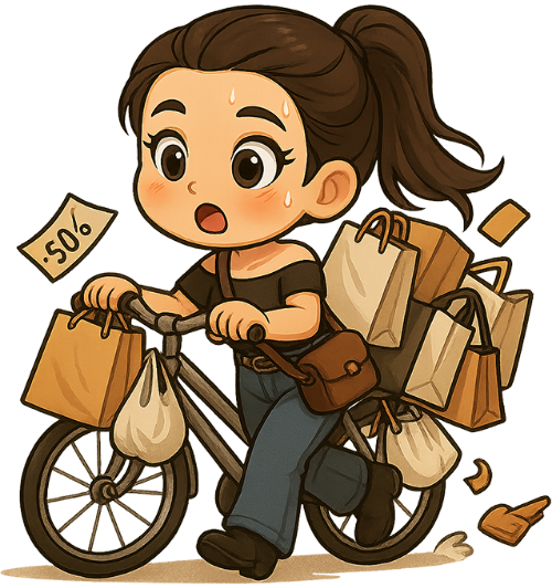 Cô gái, mua sắm, phụ nữ, túi, túi xách, xe đạp, girl, shopping, woman, bag, handbag, bicycle