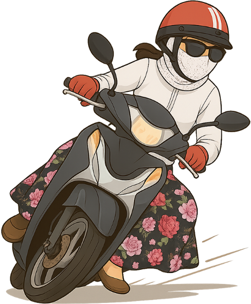 Cô gái, lái xe, phụ nữ, mũ bảo hiểm, đồ chống nắng, xe máy, girl, driving, woman, helmet, sun protection clothing, motorbike