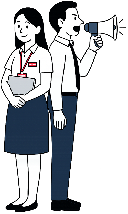 Cô gái, thông báo, phụ nữ, chàng trai, đàn ông, văn phòng, tài liệu, loa, girl, announcing, woman, young man, man, office, document, speaker