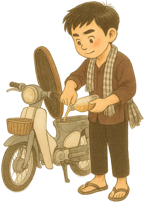 Chàng trai, đổ xăng, đàn ông, xe máy, chai, chai nhựa, young man, refueling, man, motorbike, bottle, plastic bottle