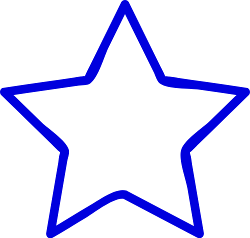 Ngôi sao, star, dễ thương, line, shape, cute