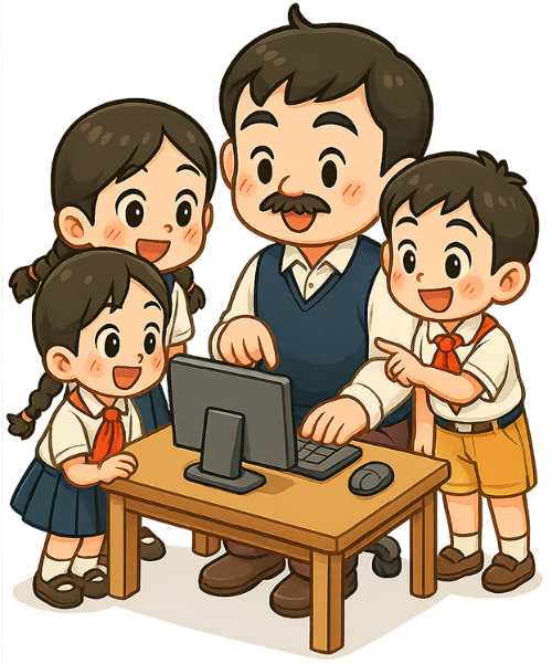 Giáo viên, thầy giáo, học sinh, giảng dạy, teacher, male teacher, students, teaching