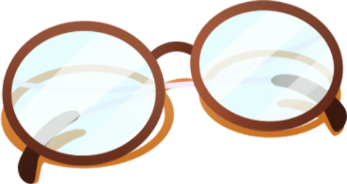 Kính, mắt kính, kính cận, nearsighted glasses