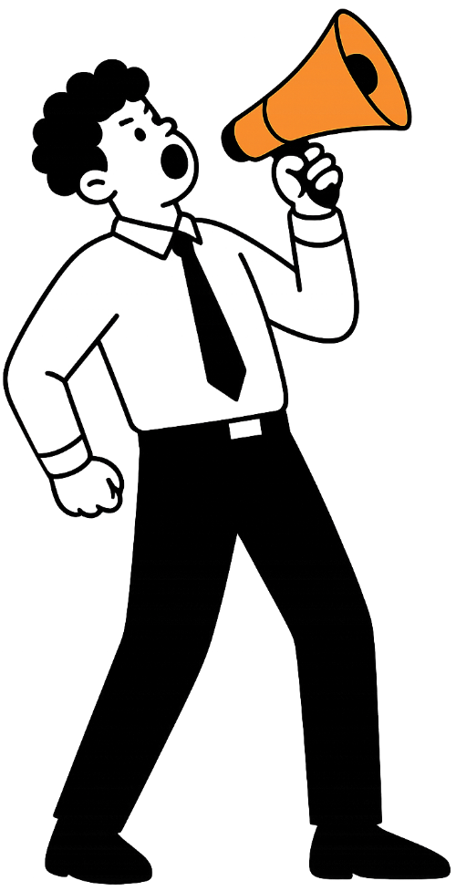 Chàng trai, la hét, đàn ông, văn phòng, loa, young man, shouting, man, office, speaker