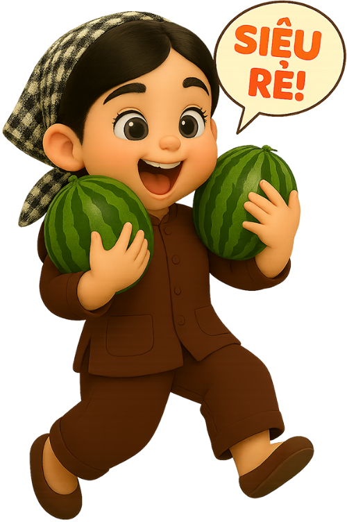 Cô gái, bán hàng, phụ nữ, dưa hấu, girl, selling, woman, watermelon