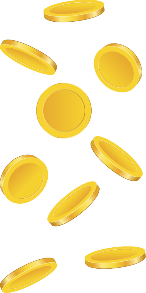 Đồng xu, tiền vàng, bay lơ lửng, tài lộc, may mắn, giàu có, kinh doanh, coins, gold coins, falling, wealth, luck, rich, business