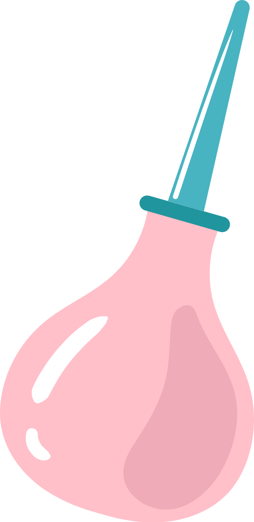 Ống bơm cao su, dụng cụ y tế, vệ sinh, chăm sóc, màu hồng, màu xanh lá, rubber bulb syringe, medical tool, hygiene, care, pink, green
