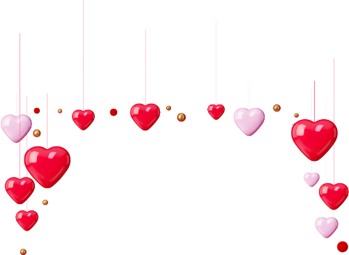 Trái tim, heartm shape, 3D, cute, dễ thương