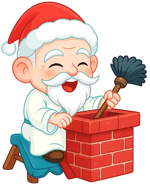Ông bụt, dọn dẹp, cổ tích, giáng sinh, mũ giáng sinh, ống khói, chổi, ghế, the good spirit, cleaning, fairy tale, christmas, santa hat, chimney, broom, chair
