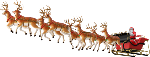 Ông già noel, xe trượt tuyết, tuần lộc, giáng sinh, đồ họa, santa claus, sleigh, reindeer, christmas, graphics 2