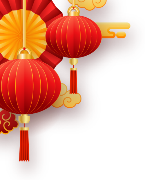 Đèn, lồng đèn, quạt, mây, trang trí, lamps, lanterns, fans, clouds, decorations