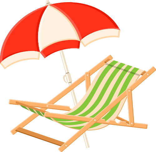Ghế bãi biển, ô che nắng, dù, nghỉ dưỡng, mùa hè, thư giãn, sọc xanh, màu đỏ, beach chair, sun umbrella, resort, summer, relax, green stripes, red