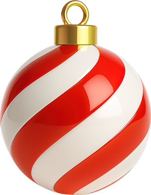 Quả cầu giáng sinh, quả châu, trang trí giáng sinh, sọc đỏ trắng, màu vàng kim, model 3d, đồ trang trí, model, christmas bauble, christmas ball, christmas decoration, red and white stripes, golden, 3d model, ornament