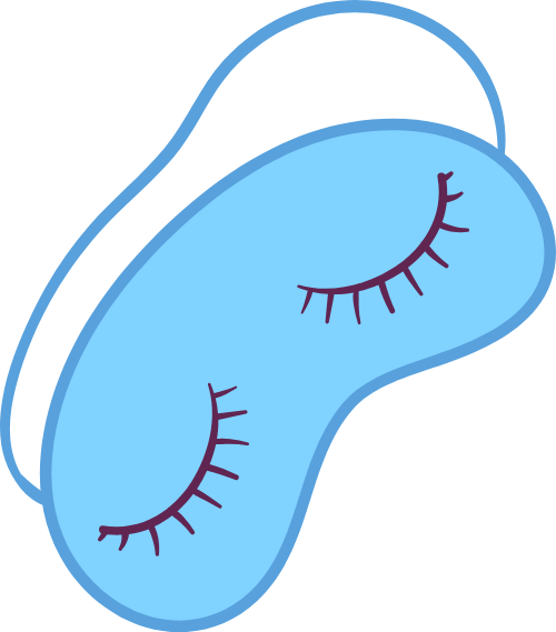 Mặt nạ ngủ, che mắt, lông mi, giấc ngủ, thư giãn, màu xanh dương, phụ kiện du lịch, sleeping mask, eye mask, eyelashes, sleep, relax, blue, travel accessory