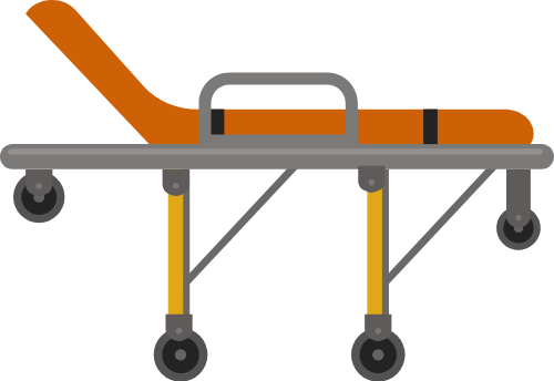 Cáng thương, xe đẩy bệnh nhân, y tế, cấp cứu, bệnh viện, bánh xe, màu cam, stretcher, patient trolley, medical, emergency, hospital, wheels, orange