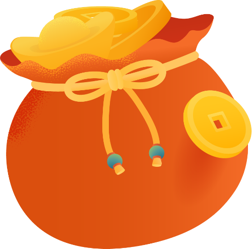 Bao lì xì, bao tiền, lucky money, tiền, coin, tết, lễ hội