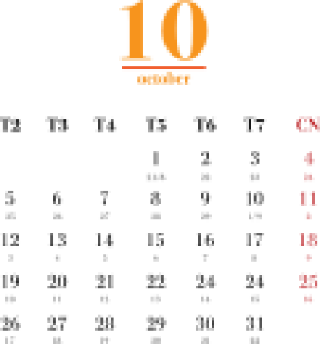 Danh mục Lịch 2026