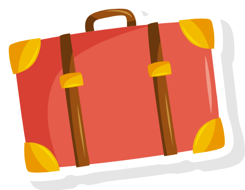 Va li du lịch, va li, hành lý, túi xách, du lịch, màu đỏ, màu vàng, màu nâu, travel suitcase, suitcase, luggage, bag, travel, red, yellow, brown