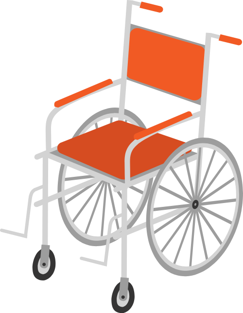 Xe lăn, y tế, hỗ trợ di chuyển, thiết bị y tế, phục hồi chức năng, màu cam, bánh xe, wheelchair, medical, mobility aid, medical equipment, rehabilitation, orange, wheels