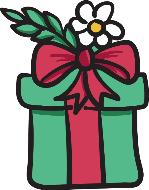 Hộp quà giáng sinh, hộp quà, giáng sinh, nơ, hoa, trang trí, lễ hội, màu xanh lá, màu đỏ, christmas gift box, gift box, christmas, bow, flower, decoration, festive, green, red