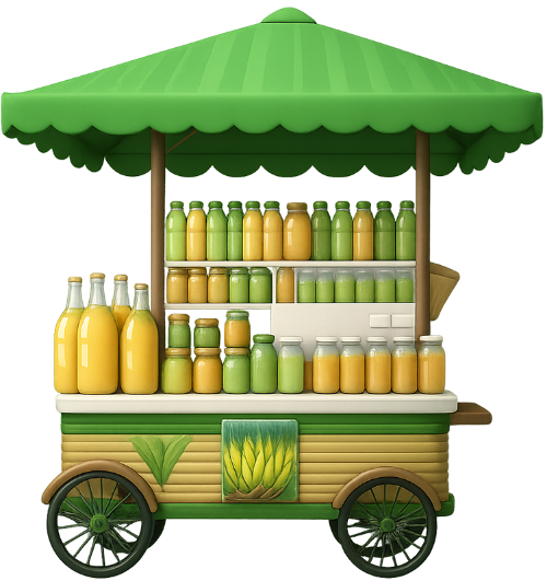 Xe bán hàng, buôn bán, mô hình, xe đẩy, kinh doanh, rổ, nước ép, vendor cart, selling, model, pushcart, business, basket, juice