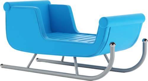 Xe trượt tuyết, sleigh, noel, giáng sinh