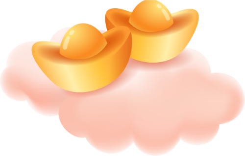 Mây, đám mây, cloud, đồng xu, tiền, vàng, coins, money, gold