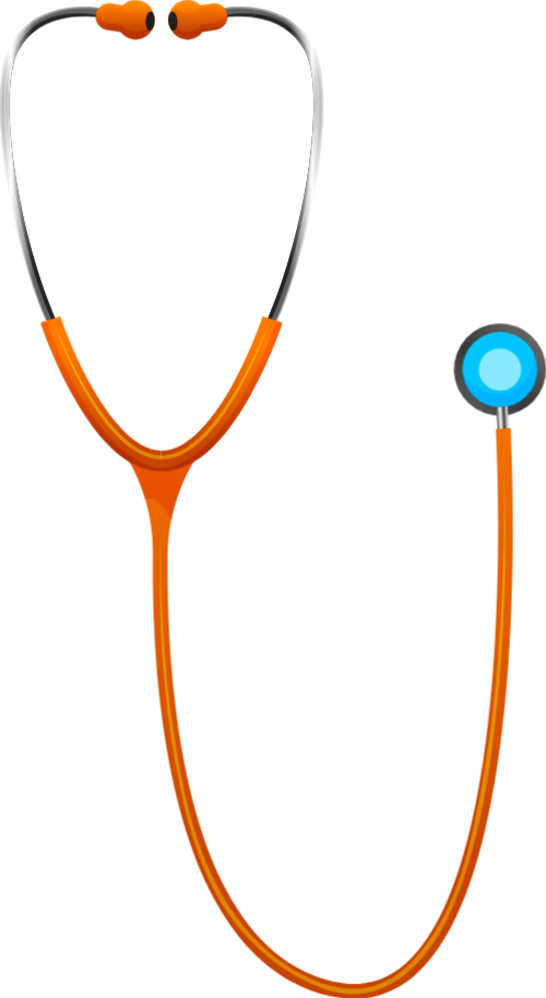 Ống nghe, y tế, bác sĩ, khám bệnh, màu cam, sức khỏe, bệnh viện, stethoscope, medical, doctor, checkup, orange, health, hospital