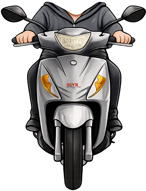 Người lái xe máy, đang lái xe, đàn ông, xe máy, màu xanh dương, áo đỏ, Motorbiker, driving, man, motorbike, blue, red shirt 6