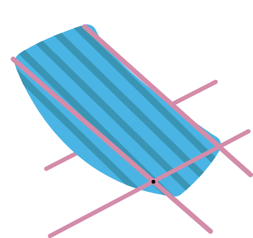 Ghế xếp, ghế bãi biển, nghỉ dưỡng, thư giãn, màu xanh dương, sọc hồng, Beach chair, deck chair, vacation, relax, blue, pink stripes