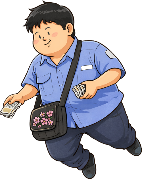 Chàng trai, chạy bộ, đàn ông, áo sơ mi xanh, túi đeo chéo, cầm tiền, vội vã, mập mạp, young man, running, man, blue shirt, crossbody bag, holding money, hurrying, chubby