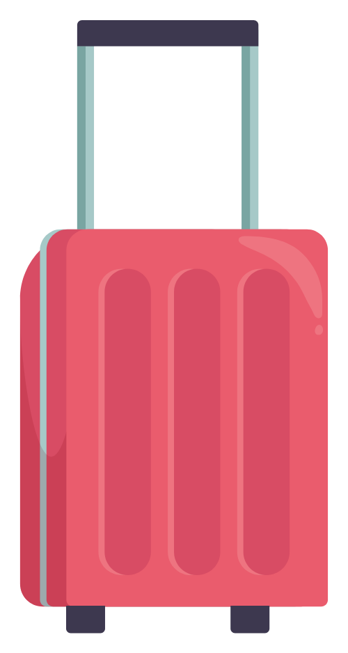 Vali, hành lý, du lịch, đi chơi, túi xách, màu đỏ, tay cầm, bánh xe, suitcase, luggage, travel, vacation, bag, red, handle, wheels