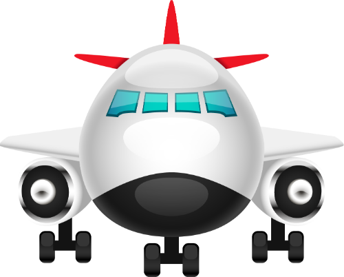 Máy bay, nhìn từ phía trước, màu trắng, động cơ, cánh máy bay, bánh đáp, hàng không, vận tải, airplane, front view, white, engine, wing, landing gear, aviation, transport