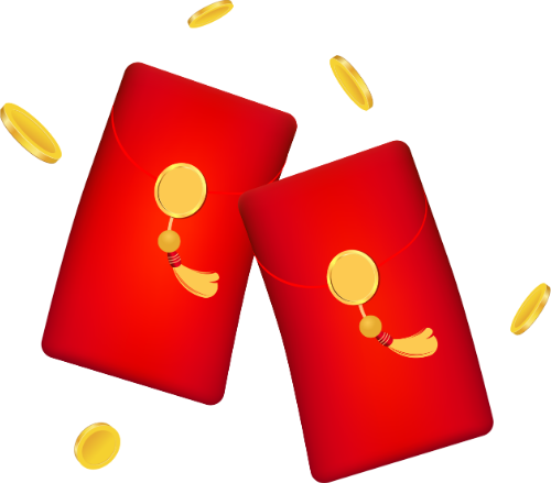 Bao lì xì, lì xì, tết, đồng xu vàng, bay lơ lửng, may mắn, màu đỏ, tài lộc, red envelope, lucky money, tet, lunar new year, gold coins, floating, luck, red, wealth