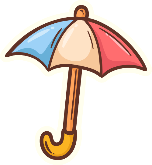 Cái ô, dù, che mưa, che nắng, phụ kiện, du lịch, sọc màu, xanh dương, trắng, đỏ, umbrella, parasol, rain, sun, accessory, travel, stripes, blue, white, red