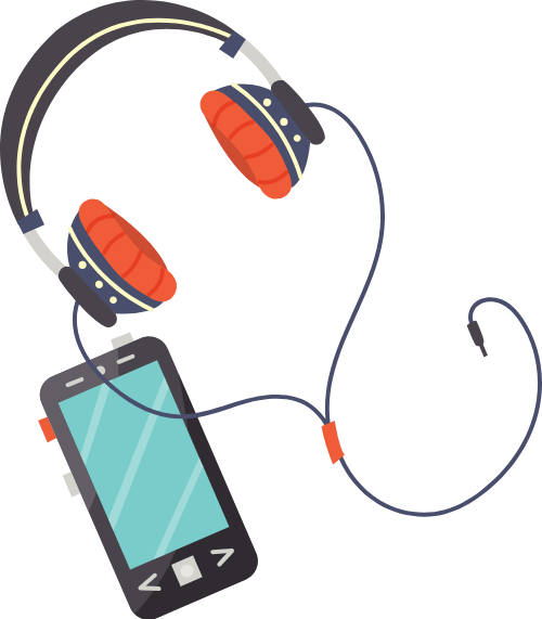Tai nghe, điện thoại, âm nhạc, giải trí, công nghệ, âm thanh, màu đen, màu cam, headphones, phone, music, entertainment, technology, audio, black, orange