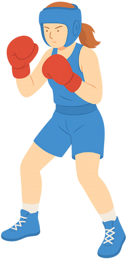 Cô gái, đấm bốc, phụ nữ, boxing, quyền anh, găng tay, mũ bảo hiểm, đồ bảo hộ, màu xanh dương, màu đỏ, thể thao, tập luyện, female, boxing, woman, boxing, gloves, headgear, protective gear, blue, red, sport, training