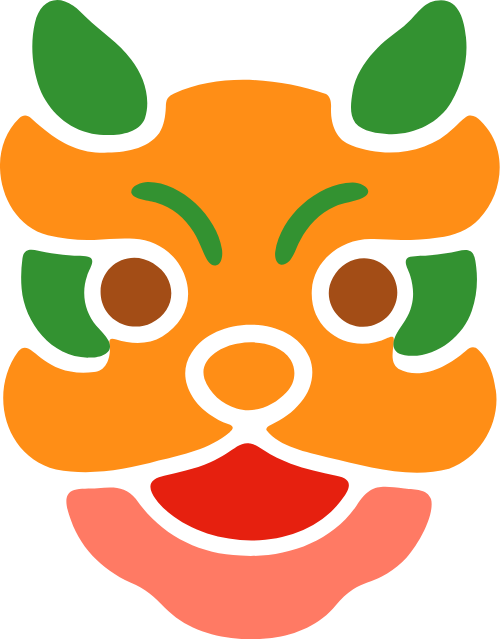 Đầu lân, múa lân, lễ hội, tết, màu cam, văn hóa, biểu diễn, lion dance head, lion dance, festival, tet, orange, culture, performance